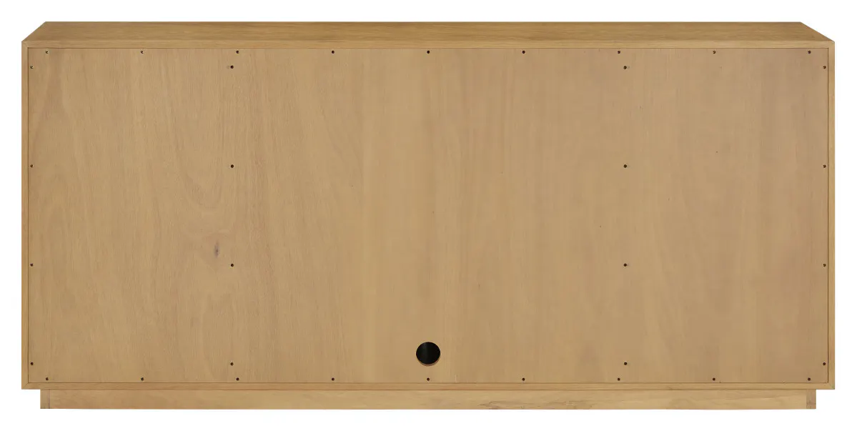 Currey and Company 3000-0317 Margot Natural Oak Credenza Currey and Company 3000-0317 Margot Natural Oak Credenza