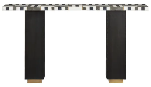 Currey and Company 3000-0240 Gentry Marble Console Table Currey and Company 3000-0240 Gentry Marble Console Table