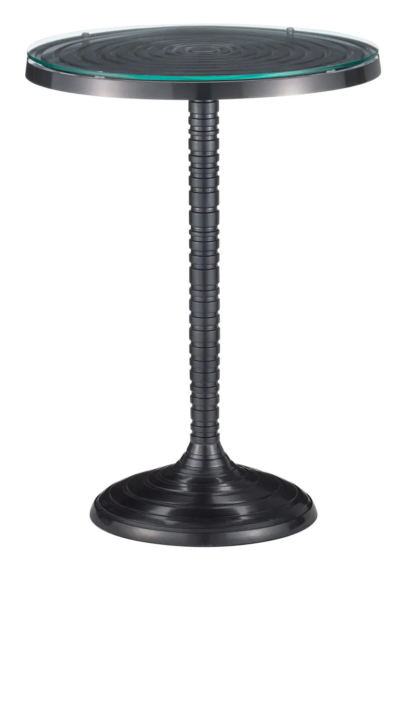 Currey and Company 4000-0202 Erno Black Accent Table Currey and Company 4000-0202 Erno Black Accent Table