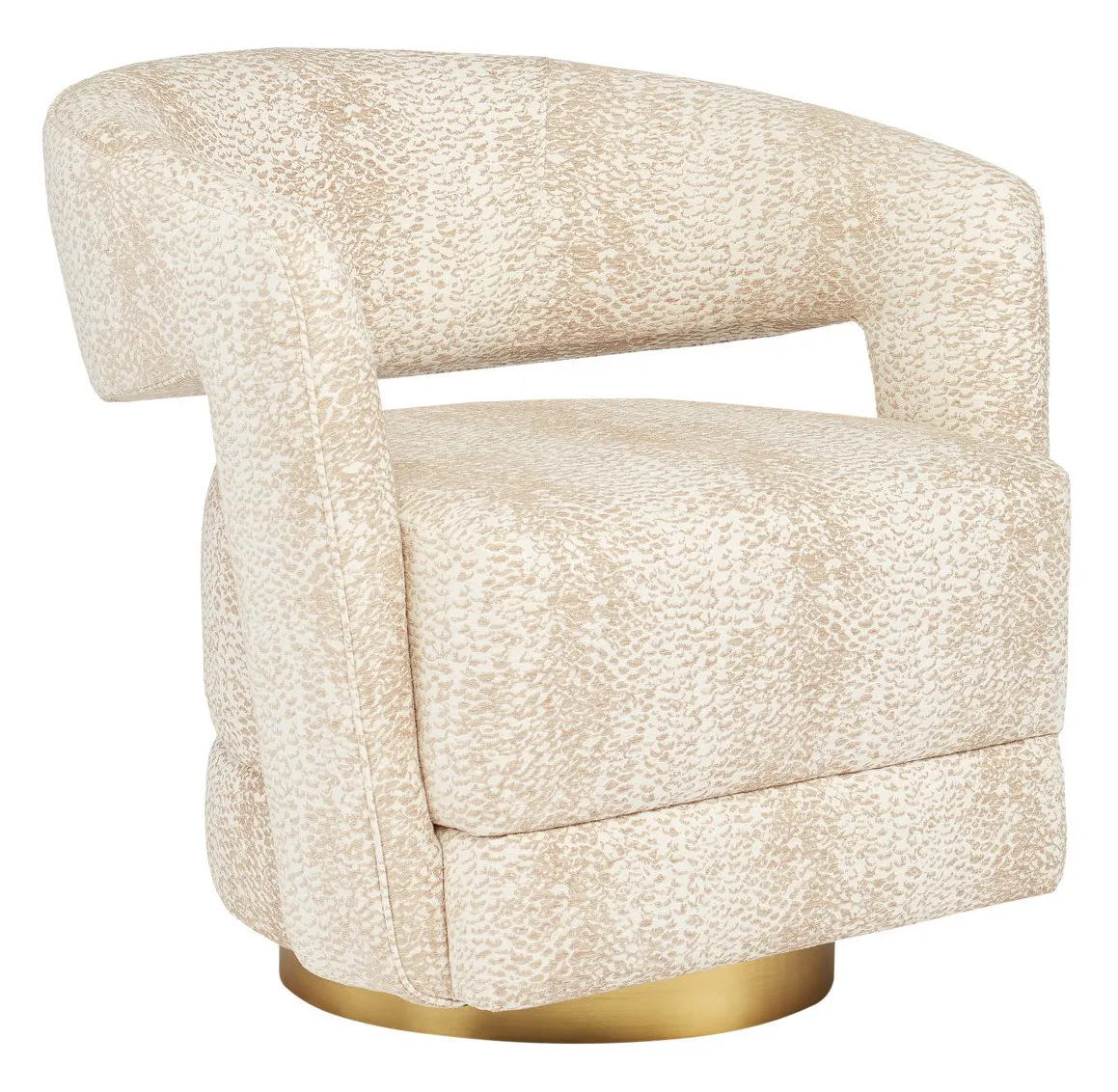 Currey and Company 7000-0562 Maren Swivel Armchair Wild Natural Instinct Natural Currey and Company 7000-0562 Maren Swivel Armchair Wild Natural Instinct Natural
