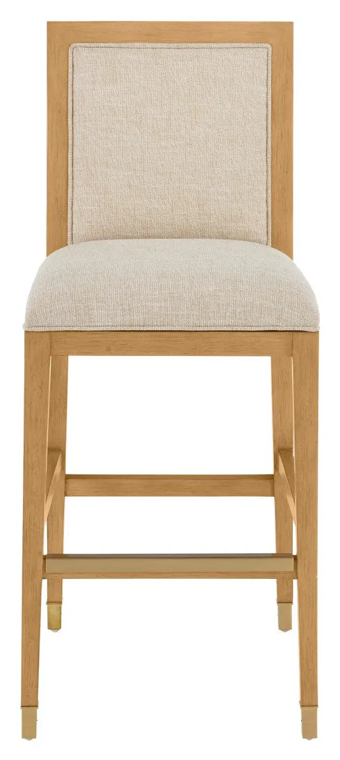 Currey and Company 7000-0912 Santos Sea Sand Bar Stool Liller Malt Currey and Company 7000-0912 Santos Sea Sand Bar Stool Liller Malt
