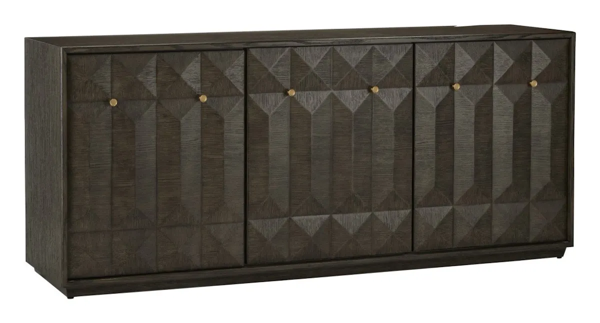 Currey and Company 3000-0227 Kendall Dove Gray Credenza Currey and Company 3000-0227 Kendall Dove Gray Credenza
