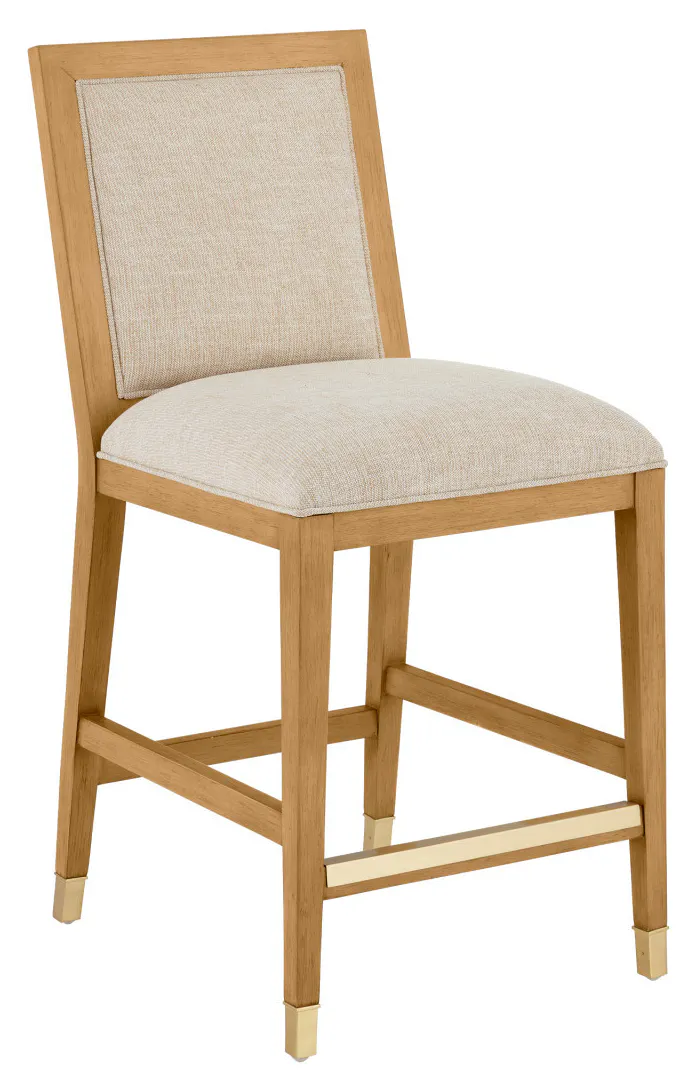 Currey and Company 7000-0892 Santos Sea Sand Counter Stool Liller Malt Currey and Company 7000-0892 Santos Sea Sand Counter Stool Liller Malt