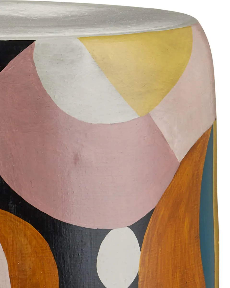 Currey and Company 3000-0285 So Nouveau Pink Accent Table Currey and Company 3000-0285 So Nouveau Pink Accent Table