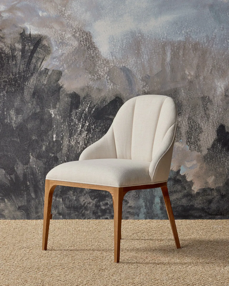 Currey and Company 7000-0762 Inga Dining Chair Adena Parchment Currey and Company 7000-0762 Inga Dining Chair Adena Parchment
