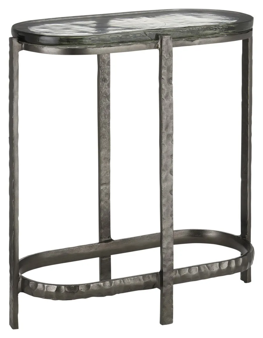 Currey and Company 4000-0159 Acea Graphite Side Table Currey and Company 4000-0159 Acea Graphite Side Table