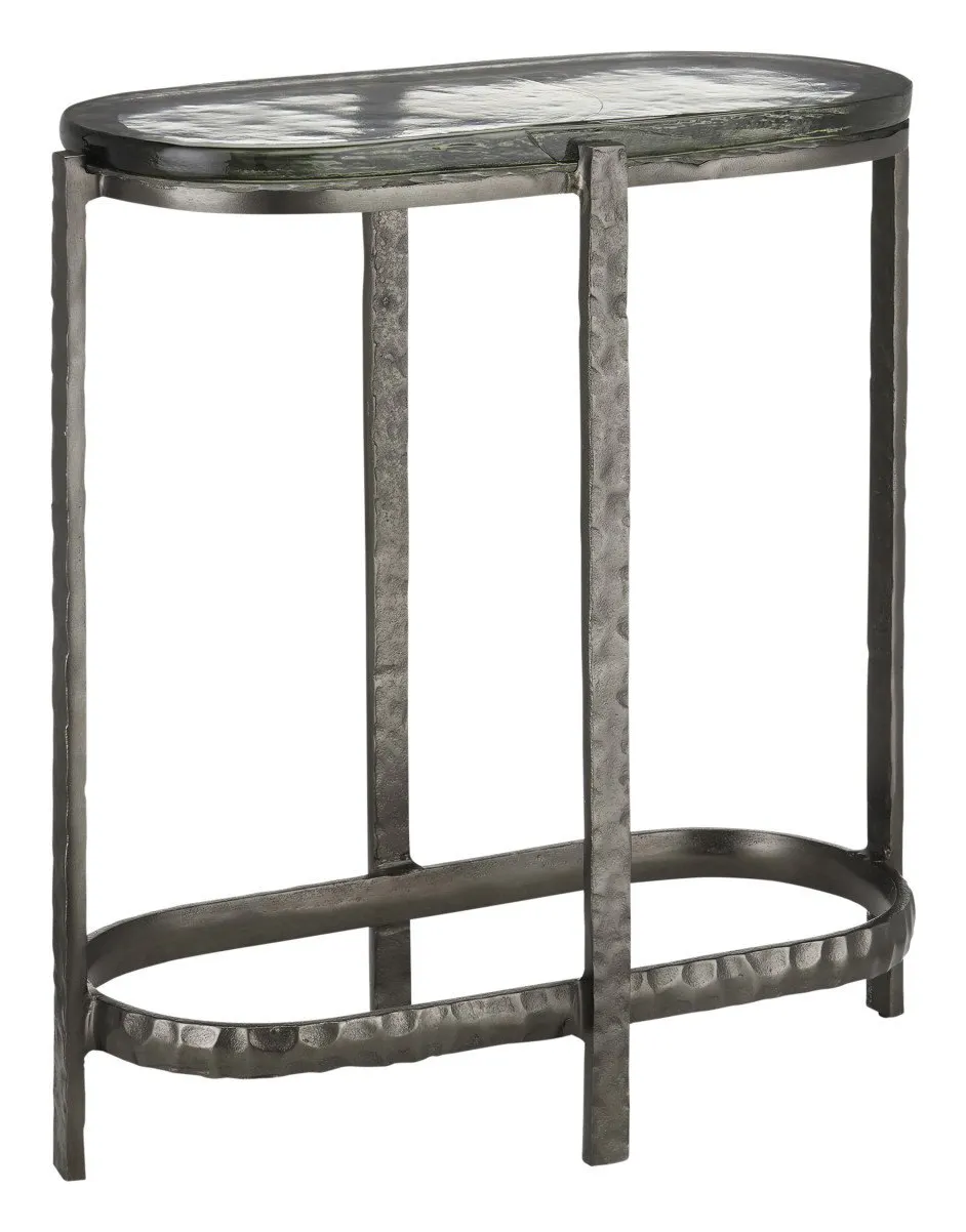Currey and Company 4000-0159 Acea Graphite Side Table Currey and Company 4000-0159 Acea Graphite Side Table