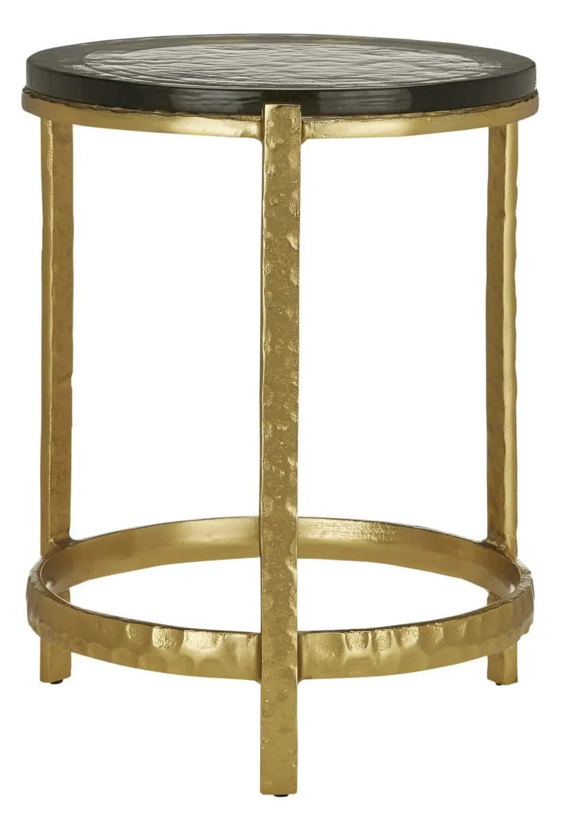Currey and Company 4000-0156 Acea Gold Accent Table