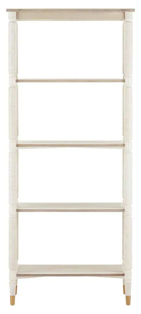 Currey and Company 3000-0203 Aster White Etagere Currey and Company 3000-0203 Aster White Etagere