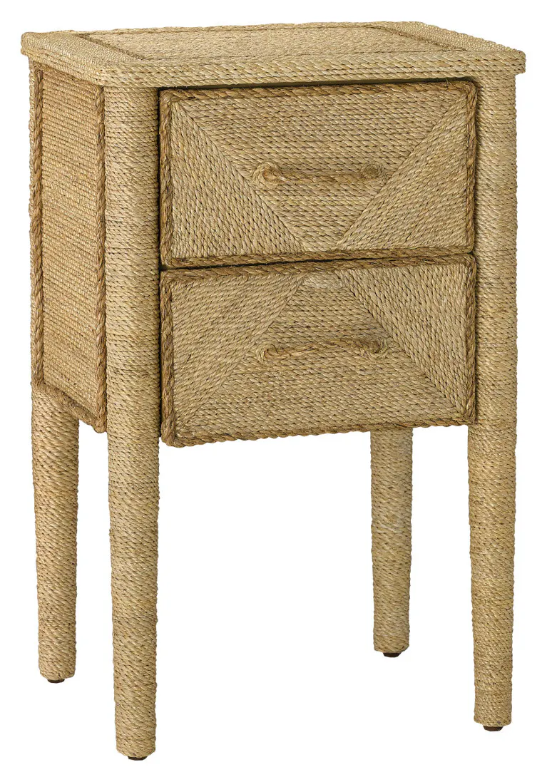 Currey and Company 3000-0083 Kaipo Rope Nightstand Currey and Company 3000-0083 Kaipo Rope Nightstand