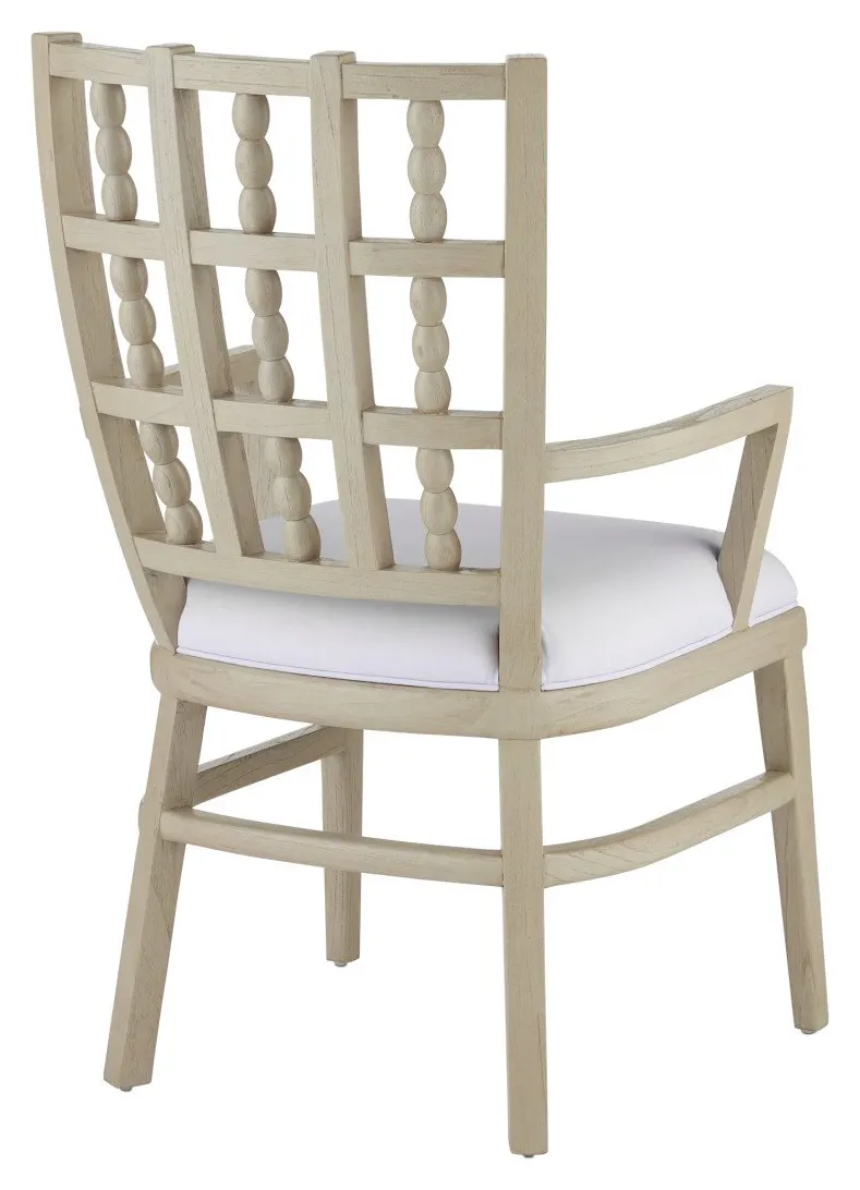 Currey and Company 7000-0711 Norene Gray Armchair Muslin Currey and Company 7000-0711 Norene Gray Armchair Muslin