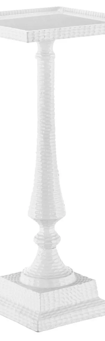 Currey and Company 4000-0179 Jena White Accent Table Currey and Company 4000-0179 Jena White Accent Table