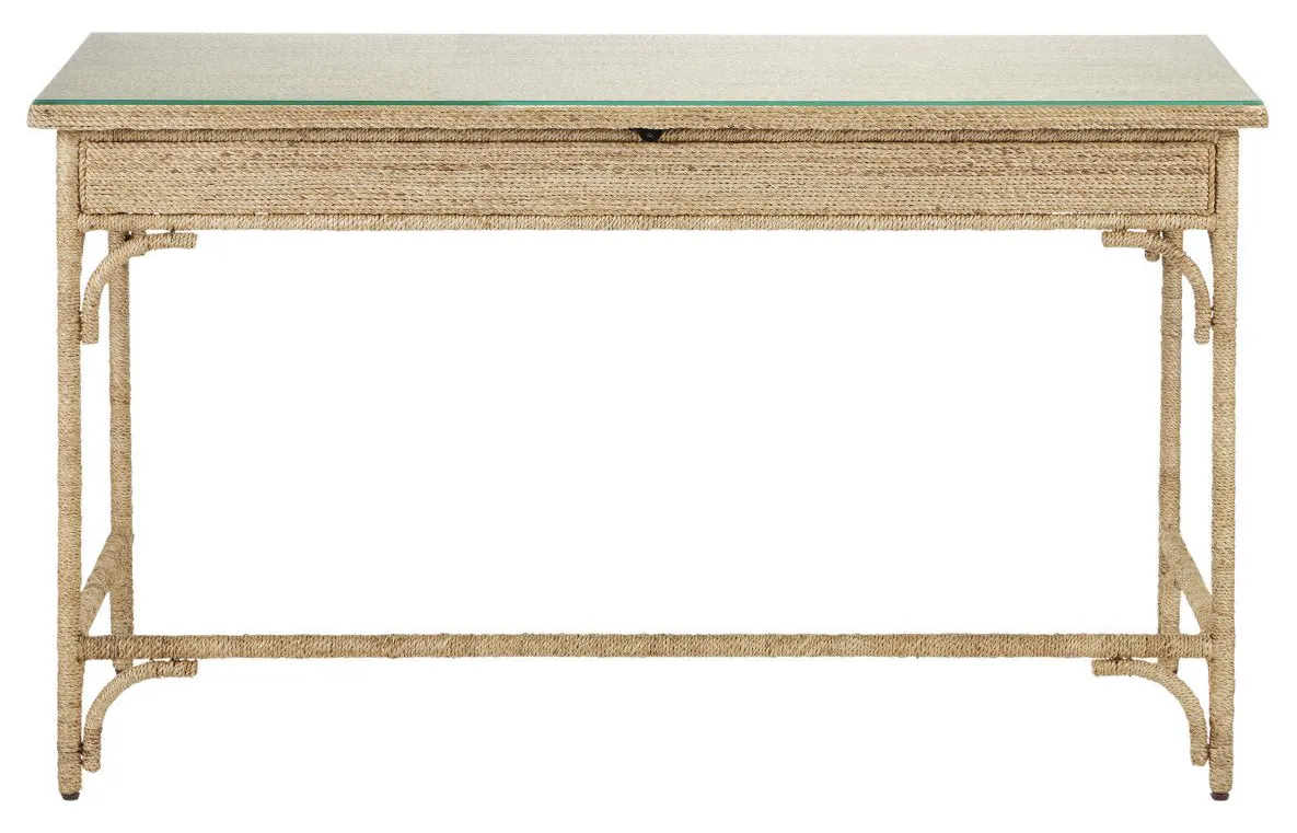 Currey and Company 3000-0245 Olisa Rope Desk Currey and Company 3000-0245 Olisa Rope Desk