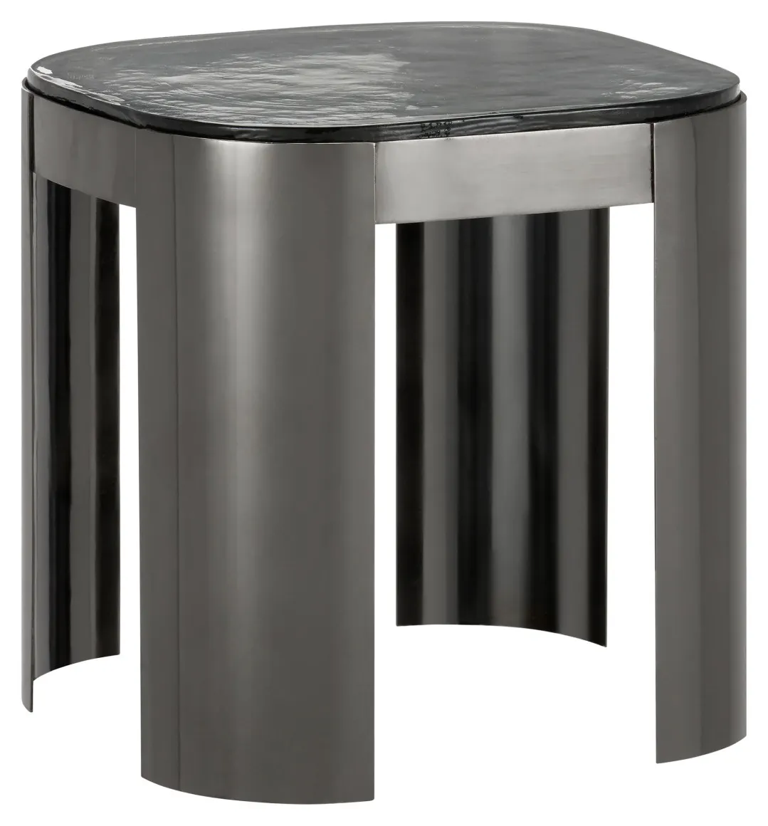 Currey and Company 4000-0160 Sev Graphite Accent Table Currey and Company 4000-0160 Sev Graphite Accent Table
