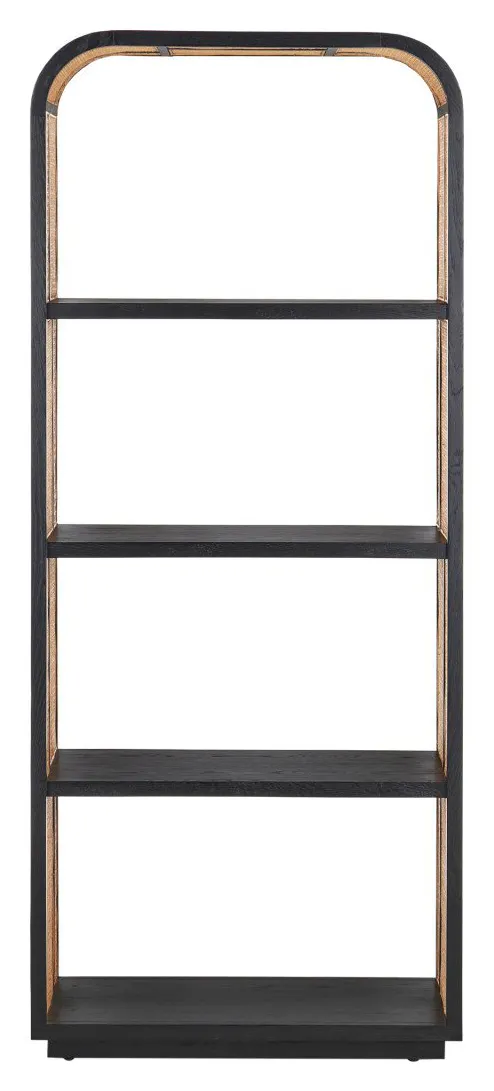 Currey and Company 3000-0229 Anisa Black Etagere Currey and Company 3000-0229 Anisa Black Etagere