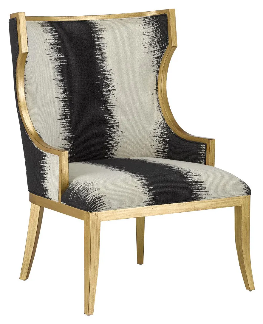 Currey and Company 7000-0842 Garson Gold Armchair Otunga Kona Currey and Company 7000-0842 Garson Gold Armchair Otunga Kona