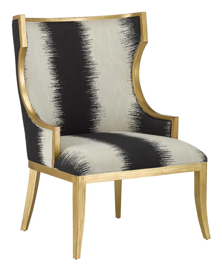 Currey and Company 7000-0842 Garson Gold Armchair Otunga Kona Currey and Company 7000-0842 Garson Gold Armchair Otunga Kona
