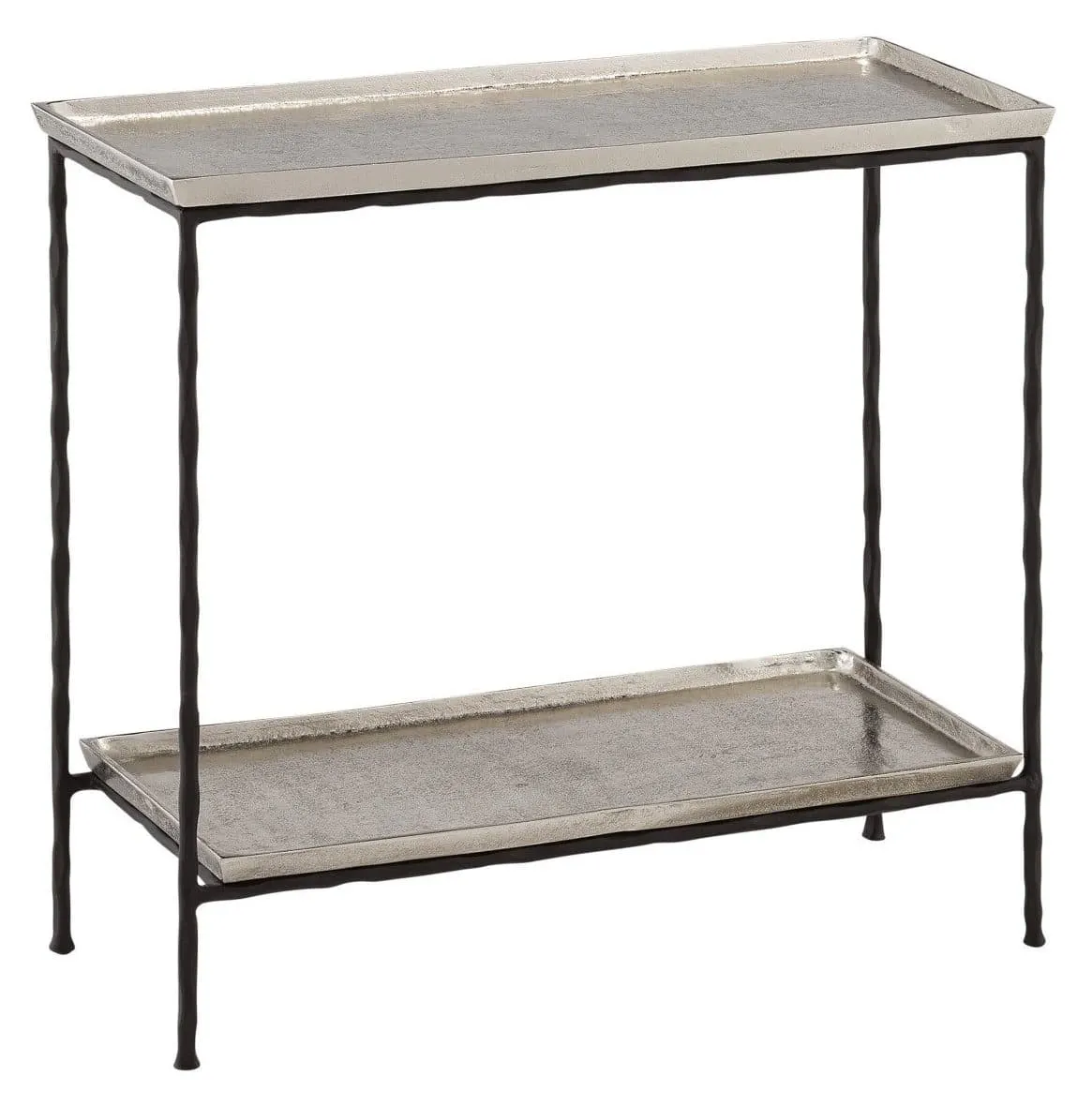Currey and Company 4000-0061 Boyles Silver Side Table