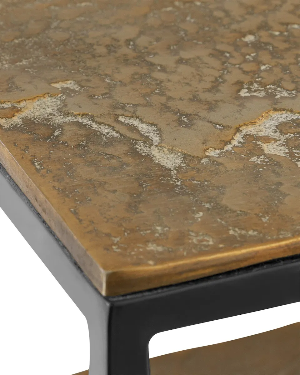 Currey and Company 4000-0200 Lathi Brass Console Table Currey and Company 4000-0200 Lathi Brass Console Table