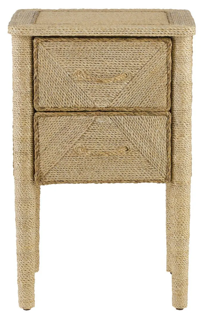 Currey and Company 3000-0083 Kaipo Rope Nightstand Currey and Company 3000-0083 Kaipo Rope Nightstand
