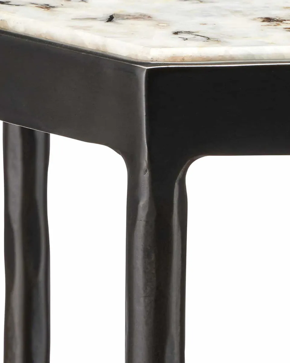 Currey and Company 4000-0174 Tosi Marble Accent Table Currey and Company 4000-0174 Tosi Marble Accent Table