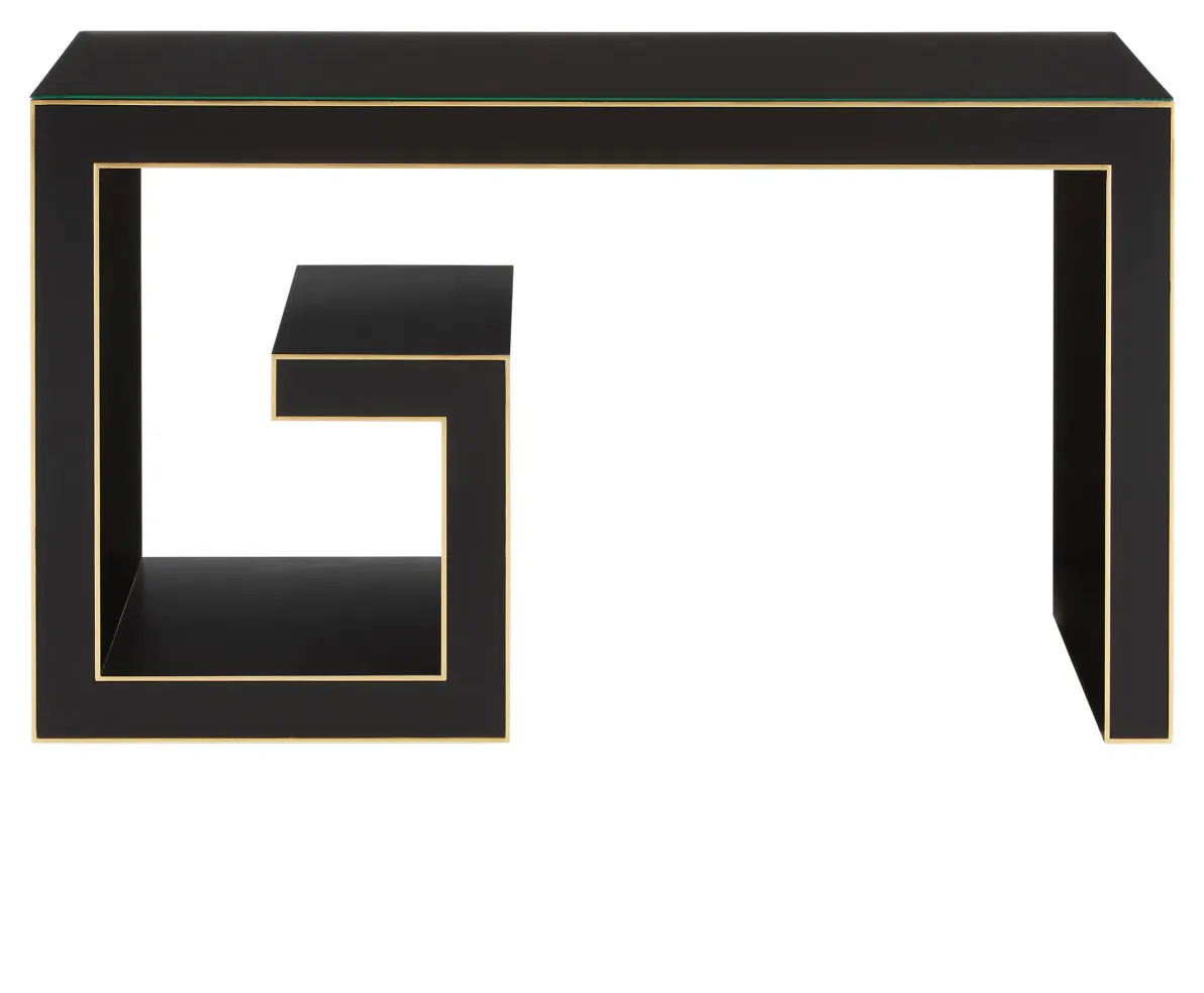 Currey and Company 3000-0213 Artemis Black Writing Desk Currey and Company 3000-0213 Artemis Black Writing Desk