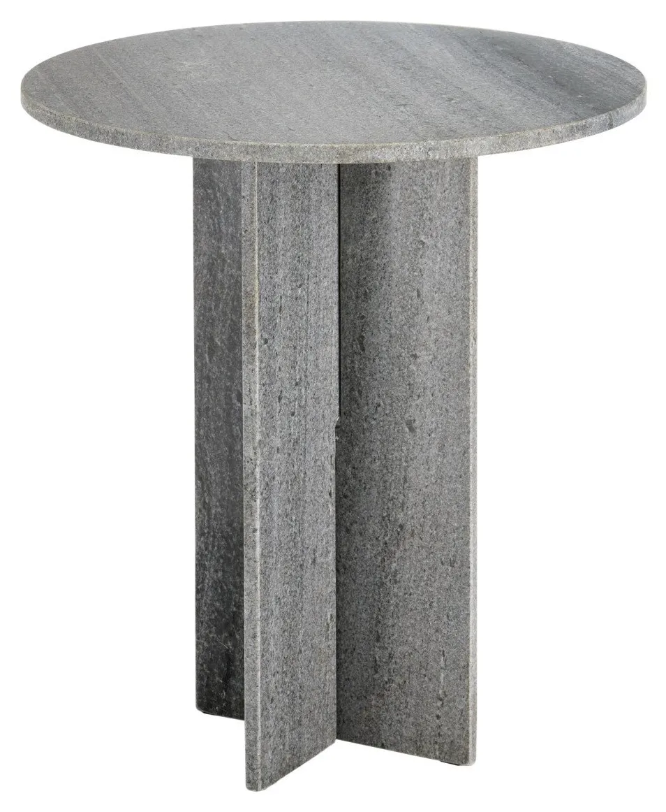 Currey and Company 3000-0221 Harmon Gray Marble Accent Table Currey and Company 3000-0221 Harmon Gray Marble Accent Table