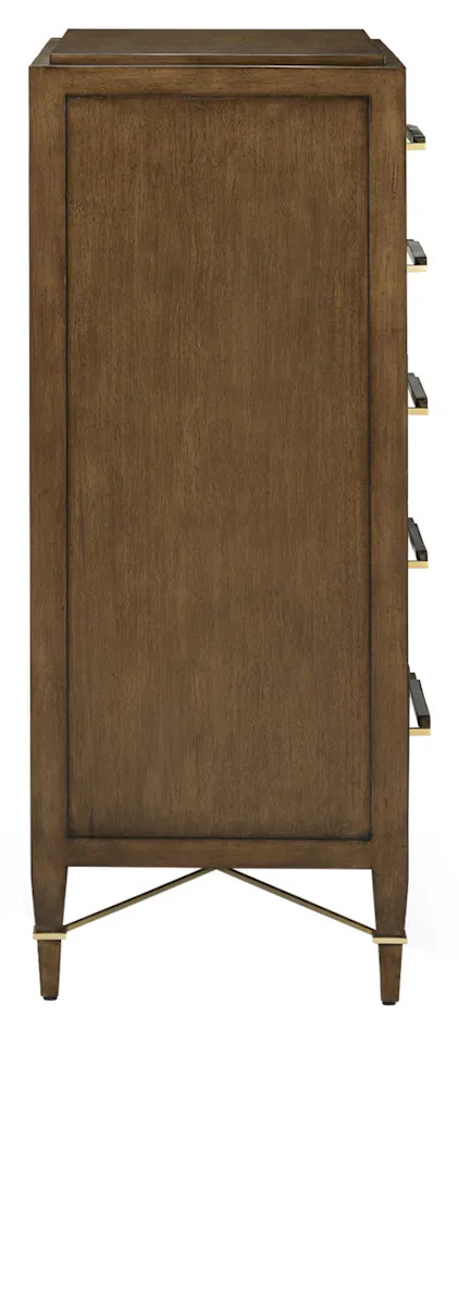Currey and Company 3000-0249 Verona Chanterelle Five-Drawer Chest Currey and Company 3000-0249 Verona Chanterelle Five-Drawer Chest