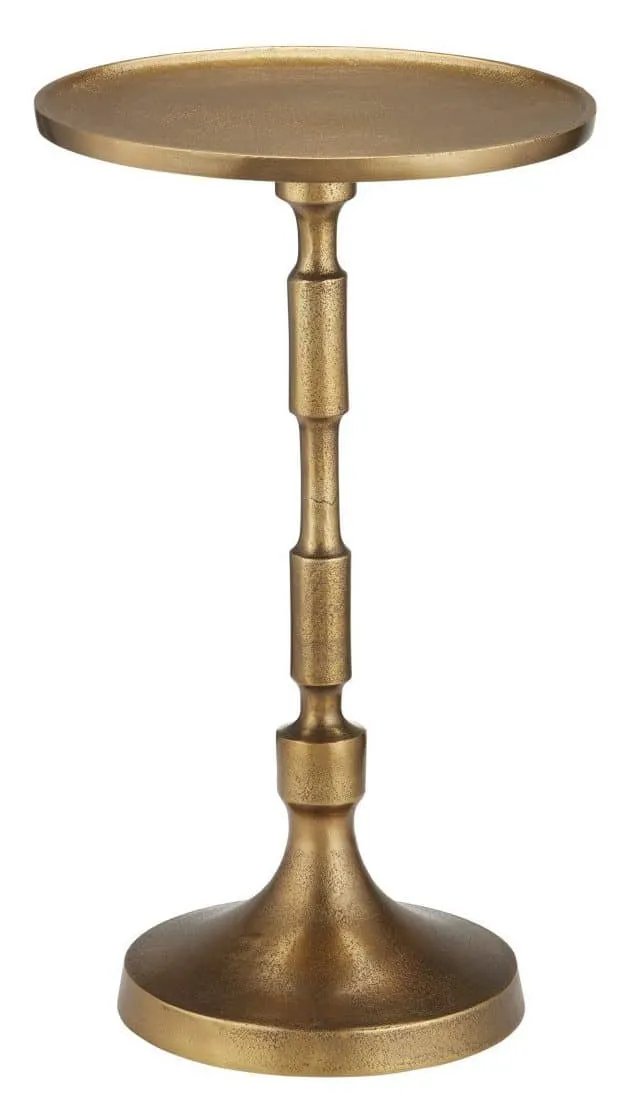 Currey and Company 4189 Pascal Brass Accent Table