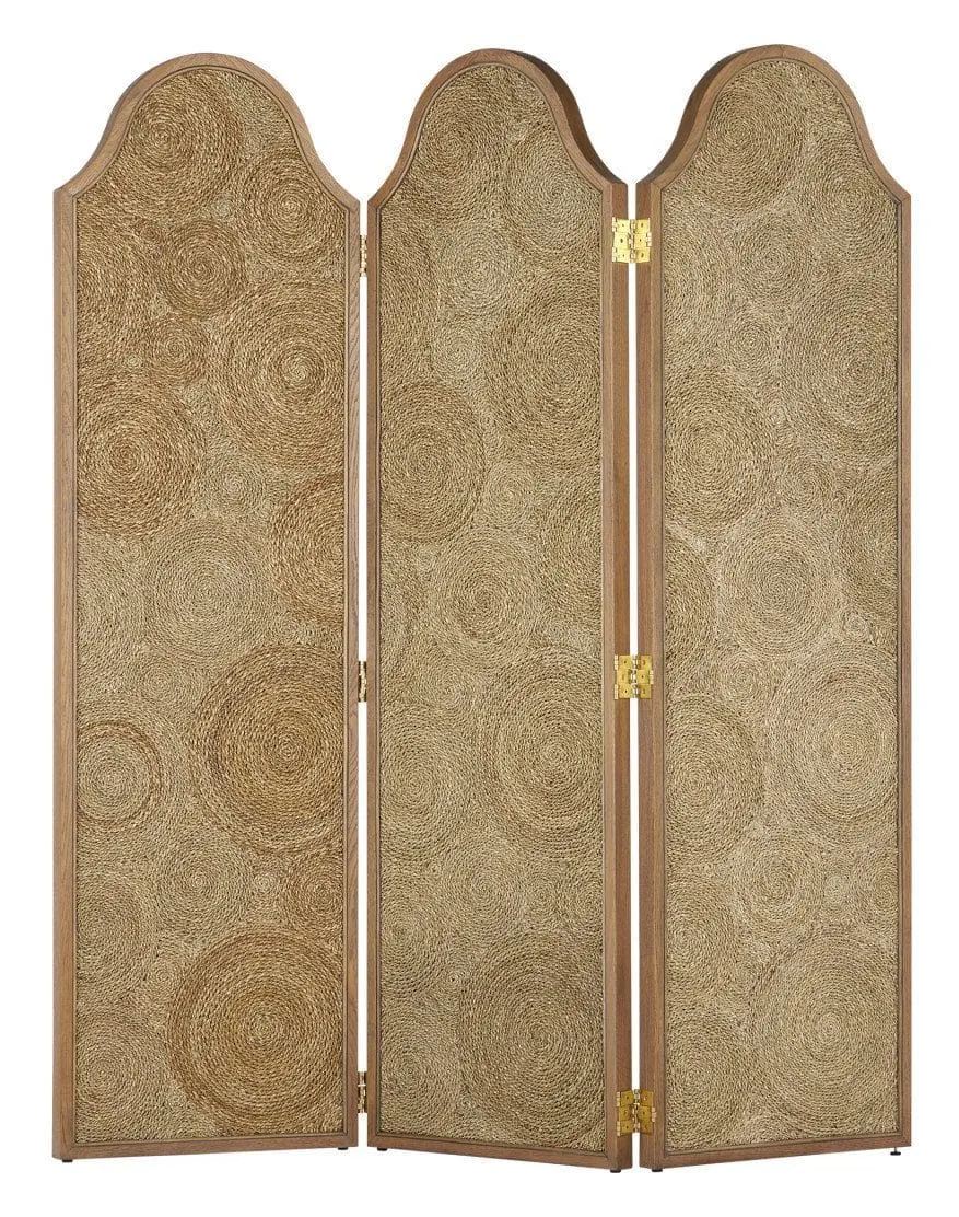 Currey and Company 1000-0141 Sisal Screen