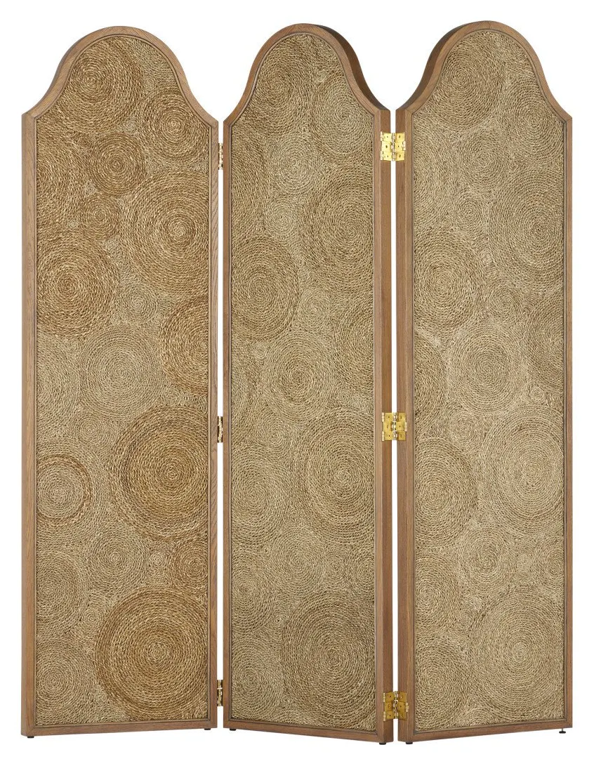 Currey and Company 1000-0141 Sisal Screen Currey and Company 1000-0141 Sisal Screen