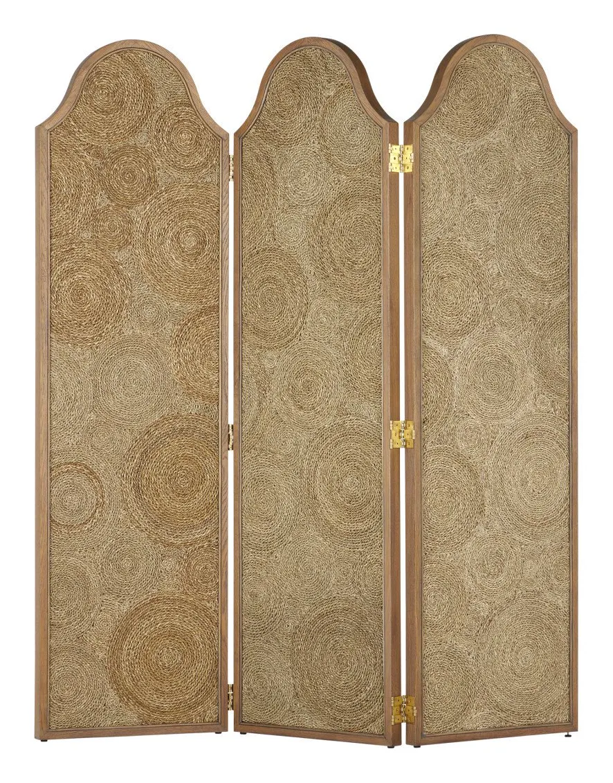 Currey and Company 1000-0141 Sisal Screen Currey and Company 1000-0141 Sisal Screen