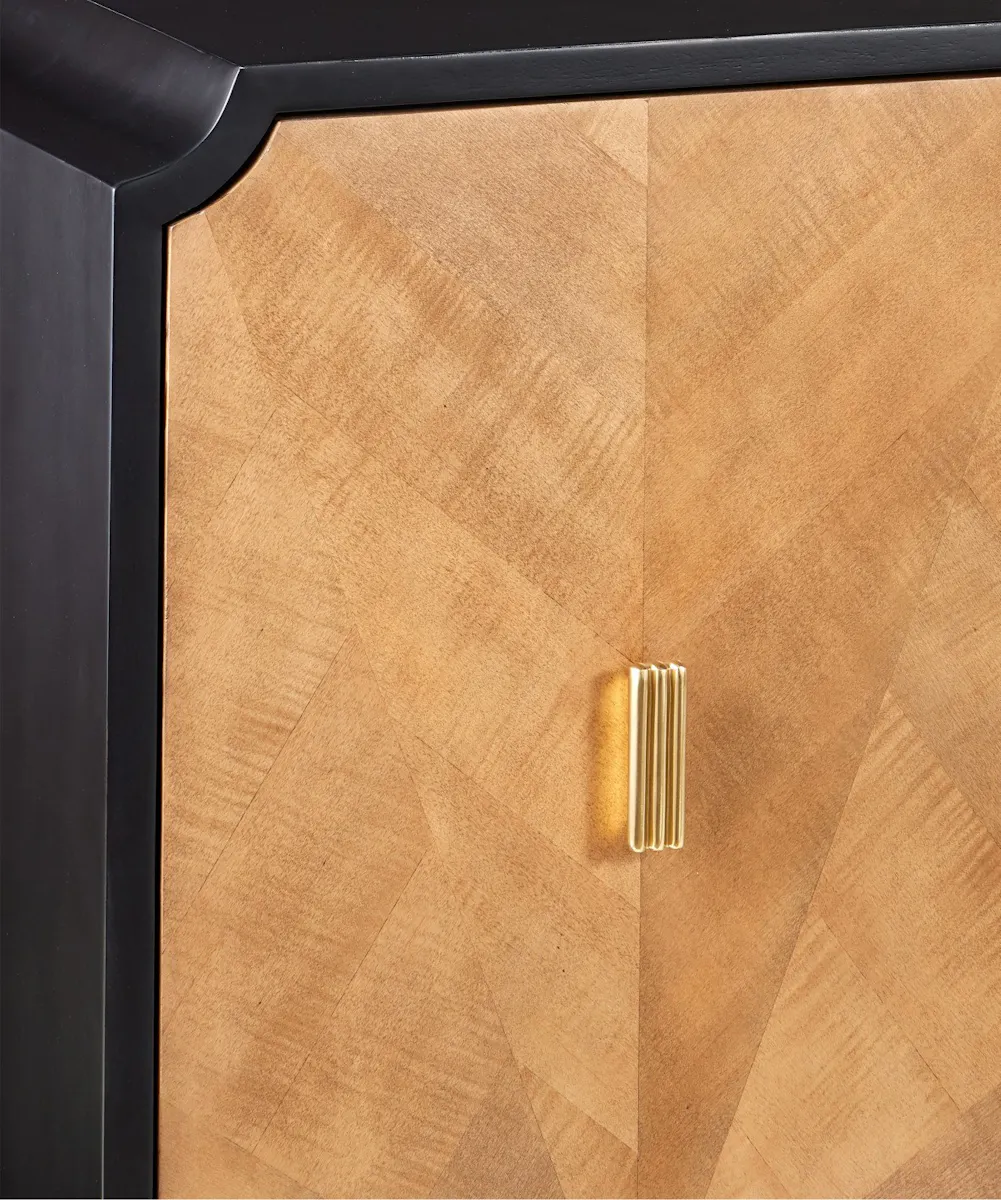 Currey and Company 3000-0271 Kallista Taupe Credenza Currey and Company 3000-0271 Kallista Taupe Credenza