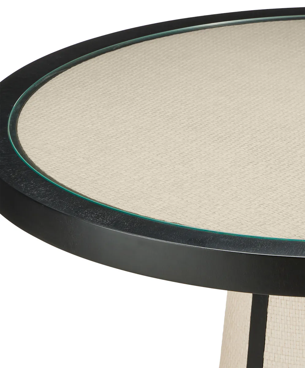 Currey and Company 3000-0302 Deanna Raffia Entry Table Currey and Company 3000-0302 Deanna Raffia Entry Table