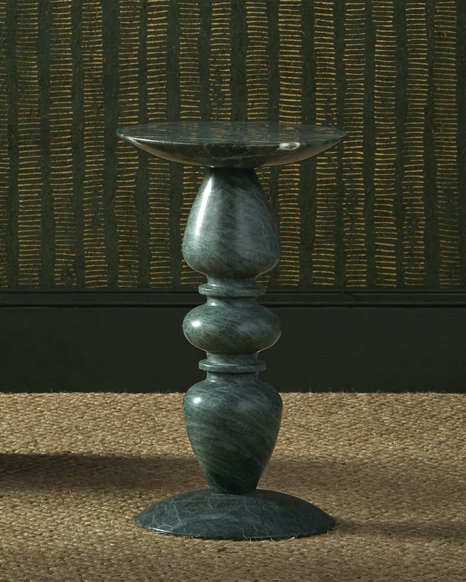Currey and Company 3000-0308 Nubia Green Accent Table Currey and Company 3000-0308 Nubia Green Accent Table