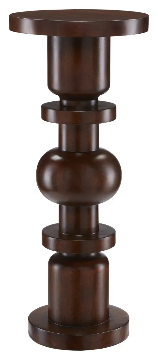 Currey and Company 3000-0187 Sasha Walnut Drinks Table Currey and Company 3000-0187 Sasha Walnut Drinks Table