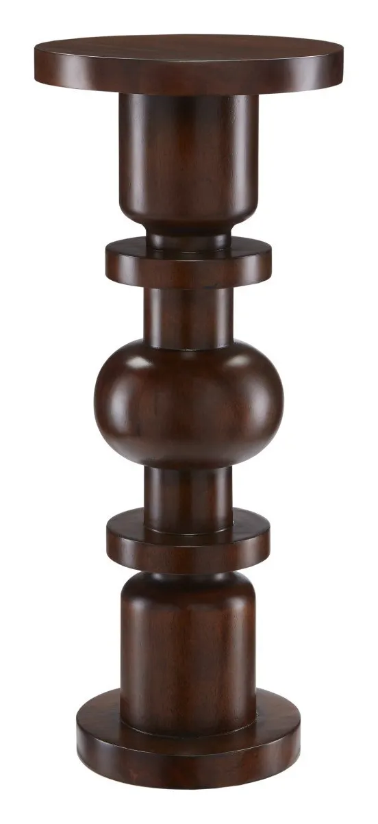 Currey and Company 3000-0187 Sasha Walnut Drinks Table Currey and Company 3000-0187 Sasha Walnut Drinks Table