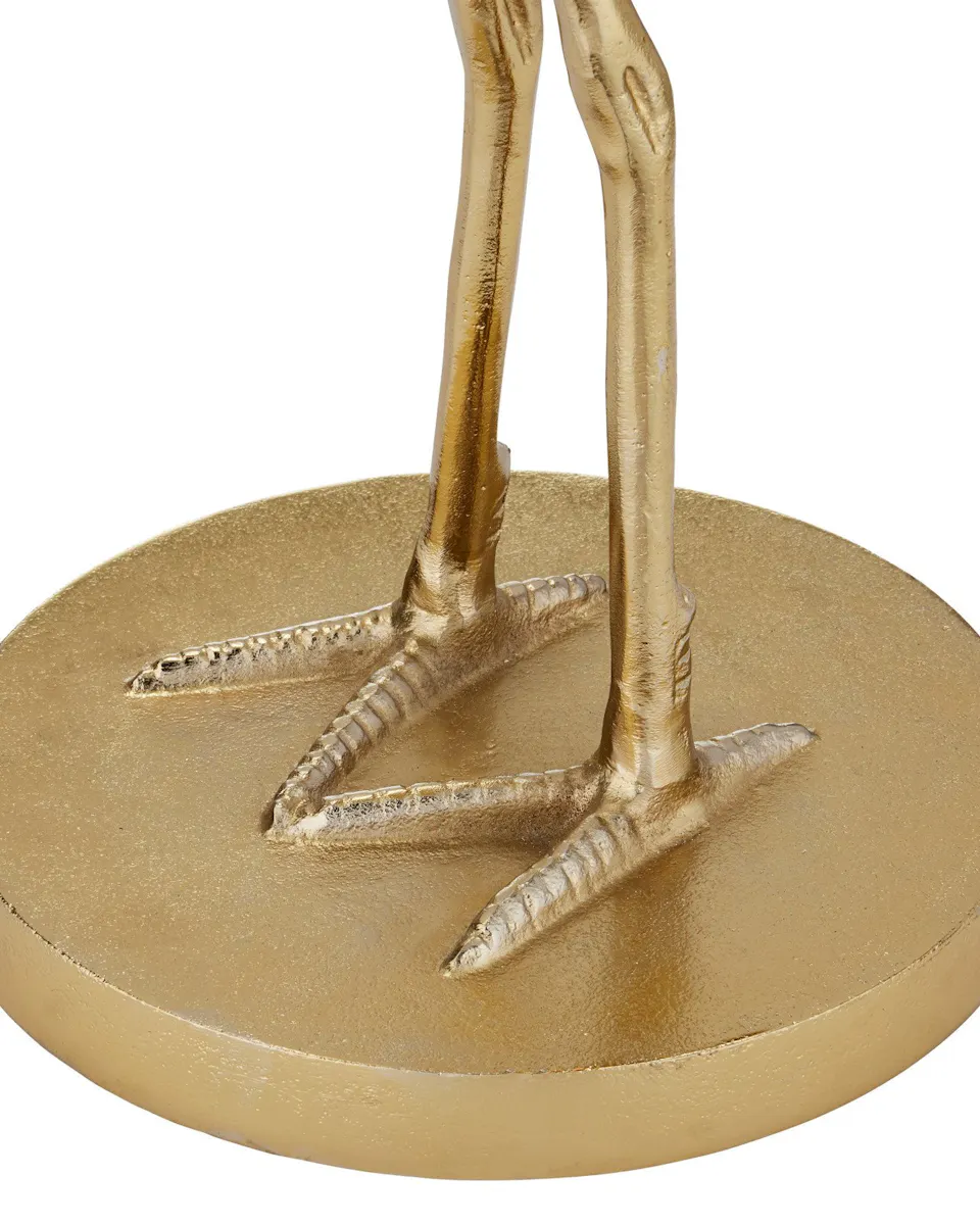 Currey and Company 4000-0194 Crane Brass Accent Table Currey and Company 4000-0194 Crane Brass Accent Table