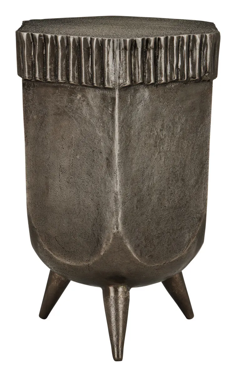 Currey and Company 4000-0163 Corda Graphite Accent Table Currey and Company 4000-0163 Corda Graphite Accent Table