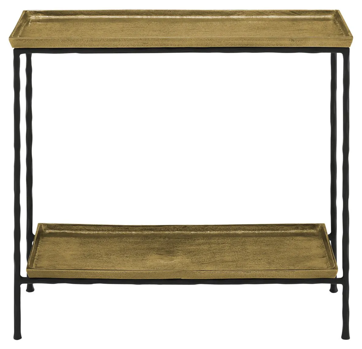 Currey and Company 4000-0060 Boyles Brass Side Table Currey and Company 4000-0060 Boyles Brass Side Table
