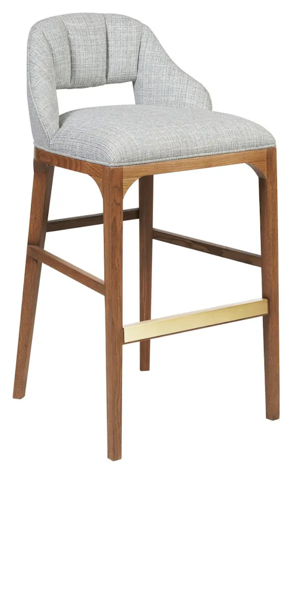 Currey and Company 7000-0832 Inga Bar Stool Greenlight Powder Currey and Company 7000-0832 Inga Bar Stool Greenlight Powder