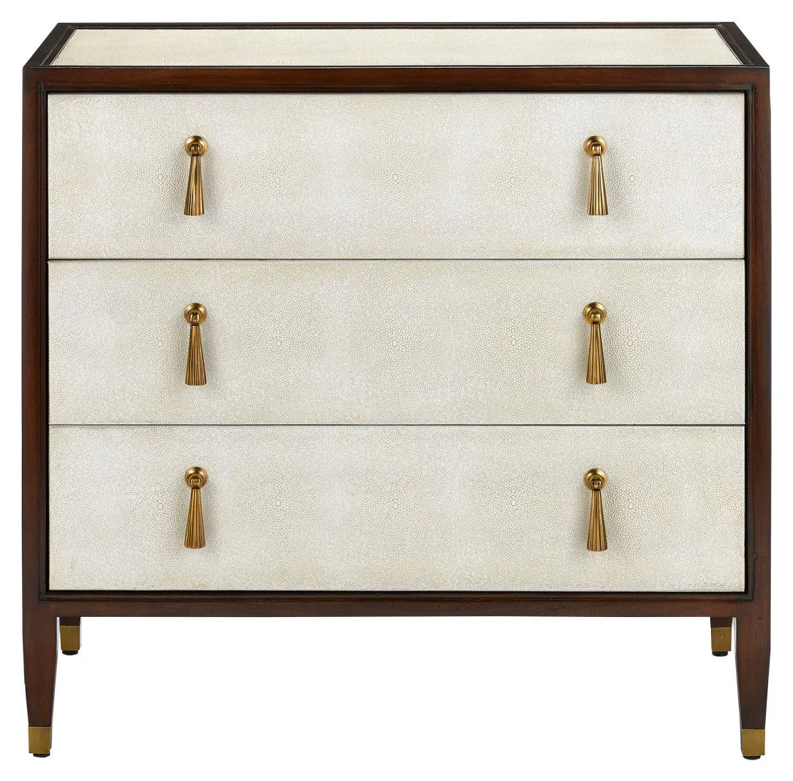 Currey and Company 3000-0141 Evie Shagreen Chest Currey and Company 3000-0141 Evie Shagreen Chest