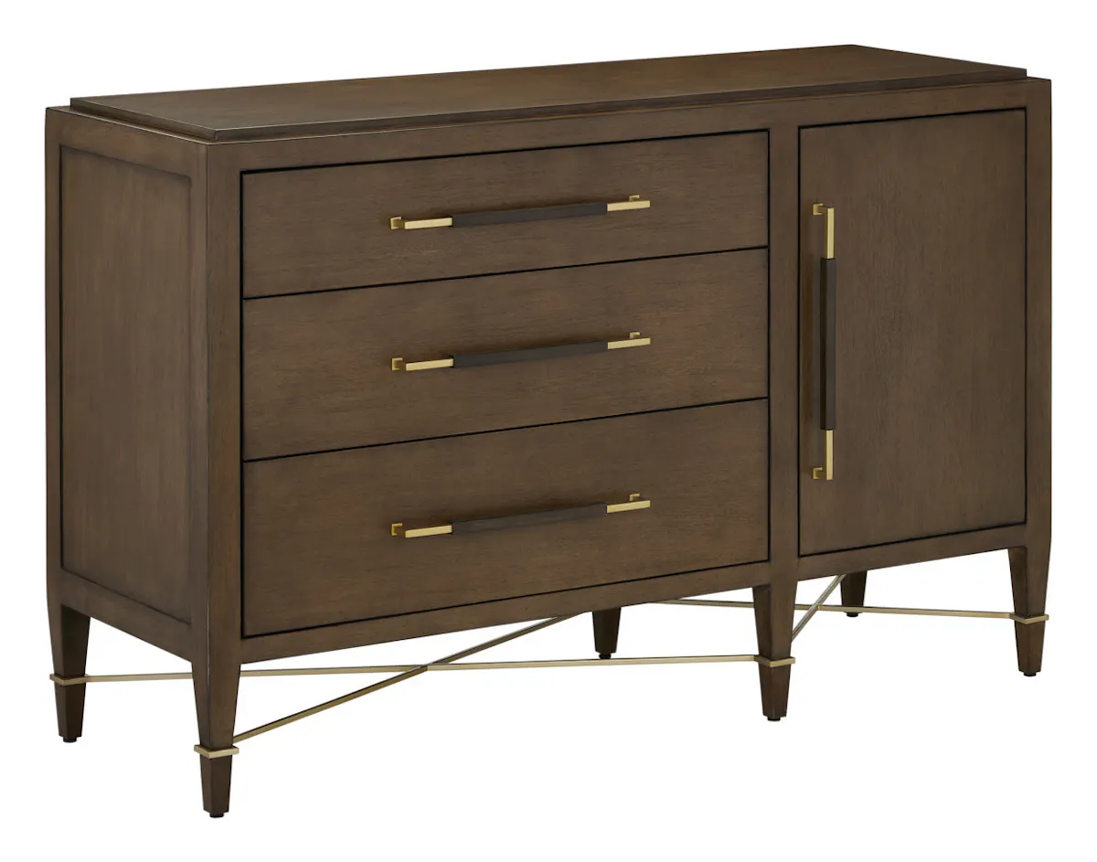 Currey and Company 3000-0251 Verona Chanterelle Three-Drawer Chest Currey and Company 3000-0251 Verona Chanterelle Three-Drawer Chest