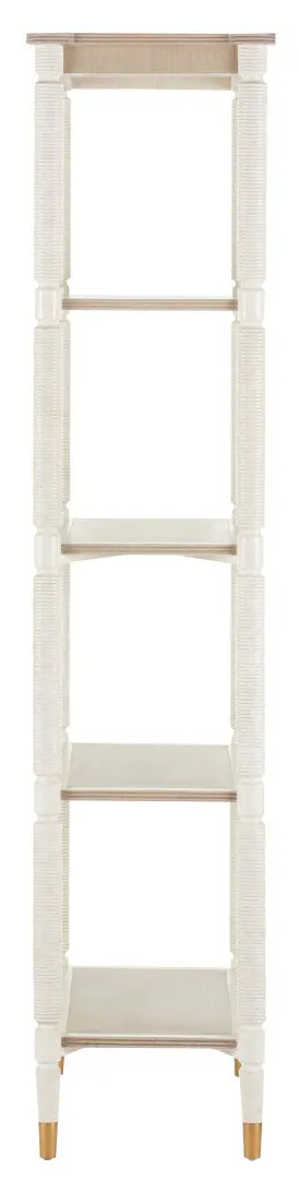 Currey and Company 3000-0203 Aster White Etagere Currey and Company 3000-0203 Aster White Etagere