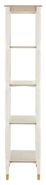 Currey and Company 3000-0203 Aster White Etagere Currey and Company 3000-0203 Aster White Etagere