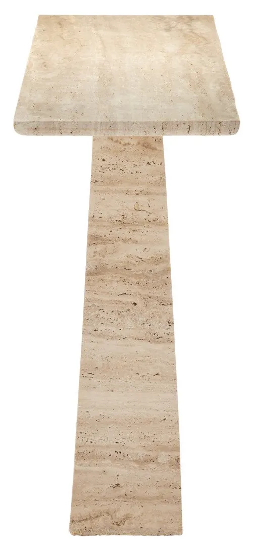 Currey and Company 3000-0286 Demi Travertine Console Table Currey and Company 3000-0286 Demi Travertine Console Table