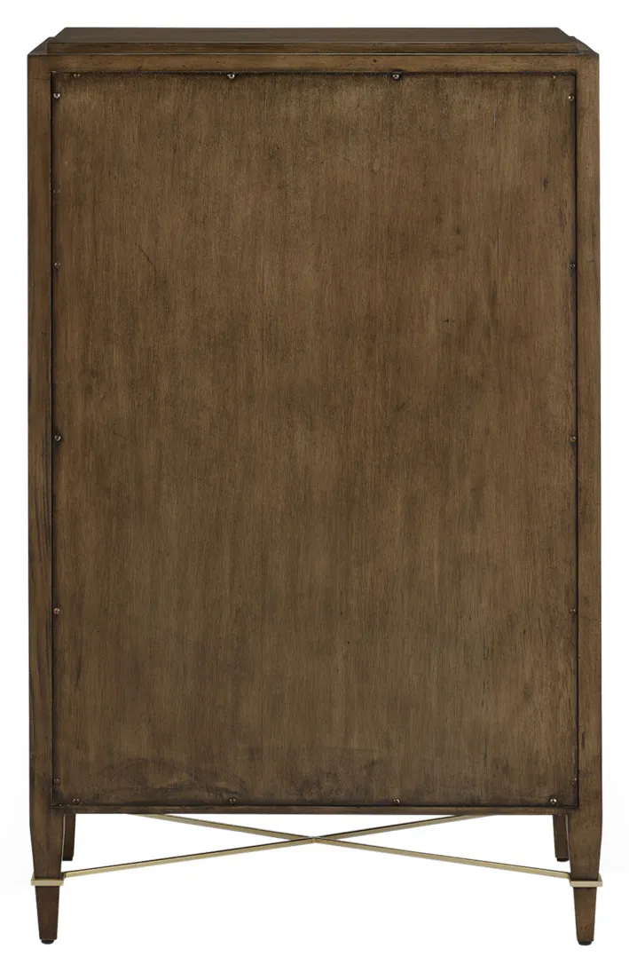 Currey and Company 3000-0249 Verona Chanterelle Five-Drawer Chest Currey and Company 3000-0249 Verona Chanterelle Five-Drawer Chest