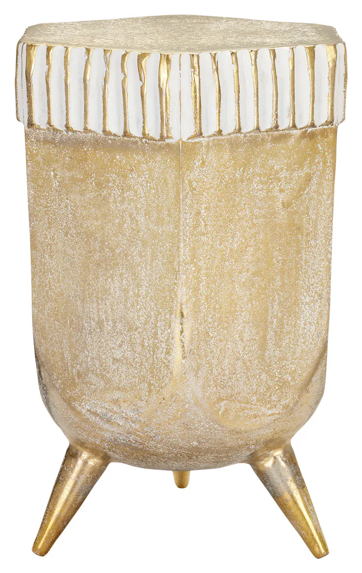Currey and Company 4000-0162 Corda Champagne Accent Table Currey and Company 4000-0162 Corda Champagne Accent Table