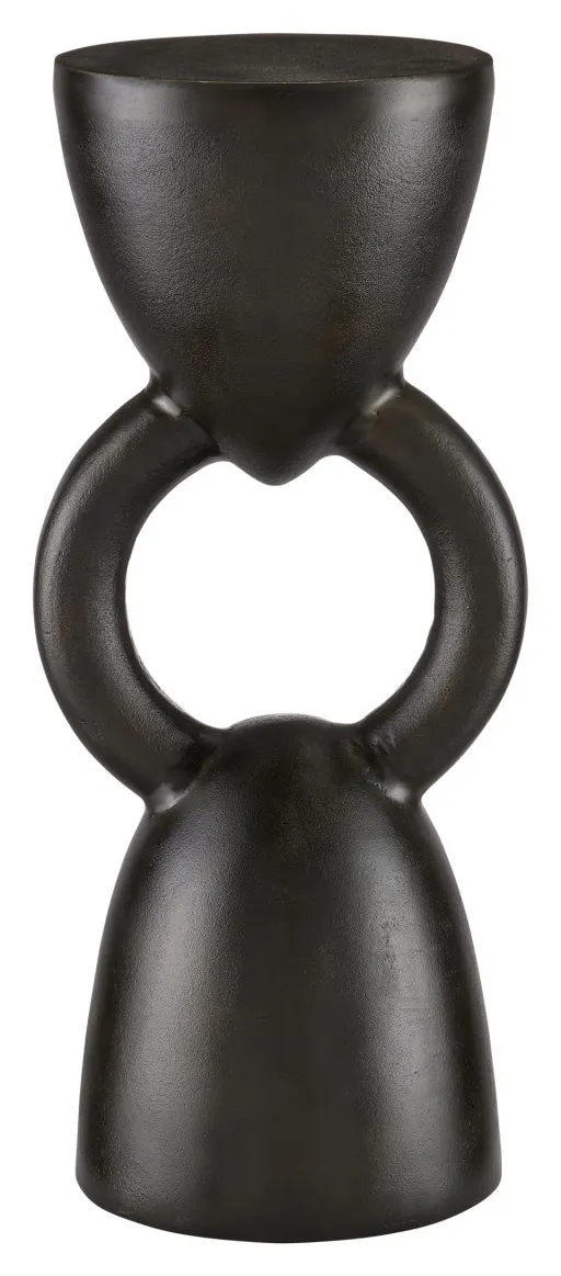 Currey and Company 4000-0177 Delle Black Drinks Table Currey and Company 4000-0177 Delle Black Drinks Table