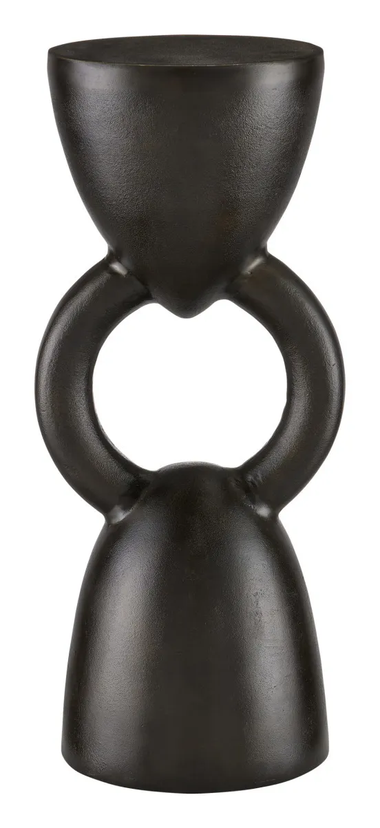 Currey and Company 4000-0177 Delle Black Drinks Table Currey and Company 4000-0177 Delle Black Drinks Table